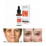 New Vitamin C 20% facial serum Anti wrinkle whitening skin moisturizing care 30 ml【MZ075]