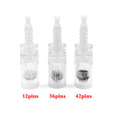 10 Pcs 42 36 12 NANO Pin Needle Cartridges For Derma Pen Dr Pen M5 M7 N2-W [104N]