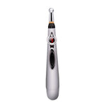 NEW Electric Acupuncture Meridian Energy Massage Pen Laser Beauty Care Pen + 3 Heads Beauty Device[19002]