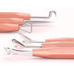 New 6 Pcs Blackhead Acne Removal Extractor Stainless Blemish Whitehead Makeup Beauty Tools [19006]