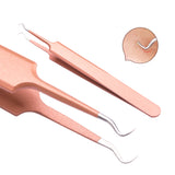 New 6 Pcs Blackhead Acne Removal Extractor Stainless Blemish Whitehead Makeup Beauty Tools [19006]
