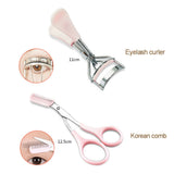 10 pcs eyelash clip scissors black head acne needle eyebrow Scissor Kit beauty tools [19021]