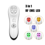 3-In-1 RF Ultrasonic EMS Skin Rejuvenation Machine LED Therapy Beauty Device[885]