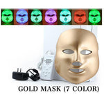 LED Mask Photon Therapy 7Colors Lights Treatment Facial Beauty Skin Rejuvenation[526]
