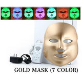 LED Mask Photon Therapy 7Colors Lights Treatment Facial Beauty Skin Rejuvenation[526]