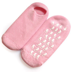 Beauty Tool Moisturize Soften Repair Cracked Skin Gel Spa Socks Foot Care Tools [017S]