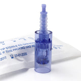 10 Pcs 9 12Pin Titanium Needle Cartridges For Derma Pen Dr Pen A6 [504]