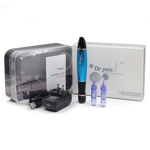 Dr. Pen A1-W Electric Derma Pen With 2 Micro Needles [553]