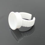 Beauty Tool Pigment Glue Ring Tattoo Ink Large Caps Cups 100pcs/pack [615L]