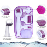 Derma Roller Micro Needle 6 in 1 Face & Skin Care System (0.5mm,1.0mm,1.5mm)[915]