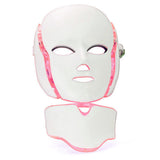 7 Colors LED Mask Photon Facial Neck Skin Rejuvenation Therapy Reduces Wrinkles[602]