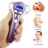 Promotions 4D Y-shape Microcurrent Ball Roller Face Lifting Body Slimming Vibration Beauty Device [861]