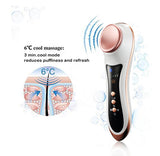 Eye Care Cold & Hot Massage Instrument RF Vibration Remove Wrinkle Beauty Device [887]