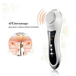 Promotions Facial Hot&Cold Hammer Ion Therapy Vibration Skin Care Beauty Device [889]