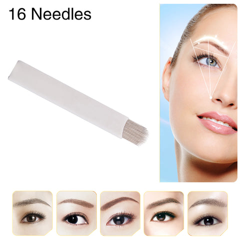 Eyebrow Tattoo Pencil Tips For Eyebrow Pen Arc Needles cartridges 50pcs/box [495]