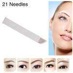 Eyebrow Tattoo Pencil Tips For Eyebrow Pen Needles Double Oblique cartridges 50pcs/box [496]