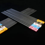 New Family Use Chopsticks Stainless Steel Chopsticks Alloy Chopsticks 5 pairs  [H082]