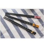 New Family Use Chopsticks Stainless Steel Chopsticks Alloy Chopsticks 5 pairs  [H082]