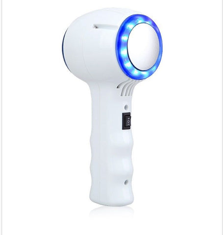 Handheld Facial Hot Cold Hammer Blue LED Light Skin Lifting Beauty Device [033]