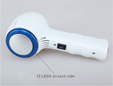 Handheld Facial Hot Cold Hammer Blue LED Light Skin Lifting Beauty Device [033]