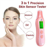 3 in 1 Digital Precision Skin Sensor Tester Facial Face Moisture Oil Analyser 【057】
