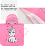 New Beach swimming cloak bathrobe children's quick-drying hooded cartoon beach towel [19016]