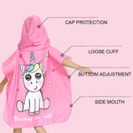 New Beach swimming cloak bathrobe children's quick-drying hooded cartoon beach towel [19016]