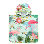 New Beach swimming cloak bathrobe children's quick-drying hooded cartoon beach towel [19016]