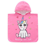 New Beach swimming cloak bathrobe children's quick-drying hooded cartoon beach towel [19016]