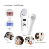 Cool & Hot Hammer Facial Skin Rejuvenation Spa Firming Sonic Vibration Beauty Device [683]