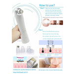 Facial Pore Cleaner Cleanser Face Blackhead Pimple Acne Suction Remover Beauty Device[686]