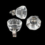 Ink Pigment Holder Adjustable Crystal Cup Ring Tattoo [728]
