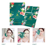 [ Jayjun ] Facial Mask Face Repair Trilogy Anti-Haze Dust Green Mask 10pcs/pack [780green]