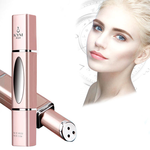 Electric Anti-Aging Wrinkle Dark Circle Removal Ionic Vibration Eyes Massage Pen Beauty Device [832]