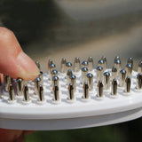 Electric Rechargeable Multi-functional Vibration Hair  Comb Beauty Device [833]