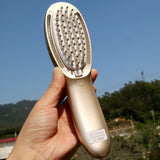 Electric Rechargeable Multi-functional Vibration Hair  Comb Beauty Device [833]