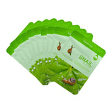 [ Farm Stay ] Korean Deep Moisturizing Rich Snail Mucin Visible  Facial Mask 10 pcs/Packs [876]