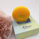 Electric Silicone Face Cleaner Facial Wash Brush Pore Cleaner Beauty Device [891]