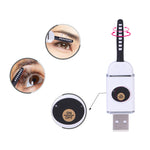 Promotions Beauty Tool USB Mini Perm Eyelash Curling Tools Professional Electric Heated Eyelash Curler [898]