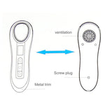 Promotions Beauty Device Facial Hot Cold Hammer Ion Sonic vibration Massager [945]