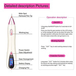 Beauty Device Laser Mole Freckle Warts Remover Skin Tag Tattoo Removal Pen  [954]