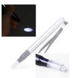 Beauty Tool Half Permanent Makeup Eyebrow Tattoo Manual Pen With Light  [963]