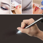 Beauty Tool Half Permanent Makeup Eyebrow Tattoo Manual Pen With Light  [963]
