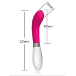 Female 10 Speeds G-Spot Vibrator Dildo Massage Stick Waterproof Sexy Adult Toy[970]