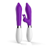 Rabbit Concrete Vibrator G Spot Vibrating Stick Female Adult Toys Sexy Massager[972]