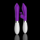 Rabbit Concrete Vibrator G Spot Vibrating Stick Female Adult Toys Sexy Massager[972]