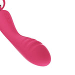 2 Heads G-Spot Vibrator Rabbit Ear Dildo Stimulate Clitoral Female Sexy Adult Toy[978]