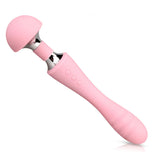 2 Heads G-Spot Vibrator Rabbit Ear Dildo Stimulate Clitoral Female Sexy Adult Toy[978]