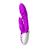 USB Multi-speed Rabbit Vibrator G Spot Vibrator Stick Female Sex Adult Toy[981]