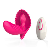 Wearable Butterfly Vibrator Remote Control Rechargeable G Spot Massager Adult Toy[982]